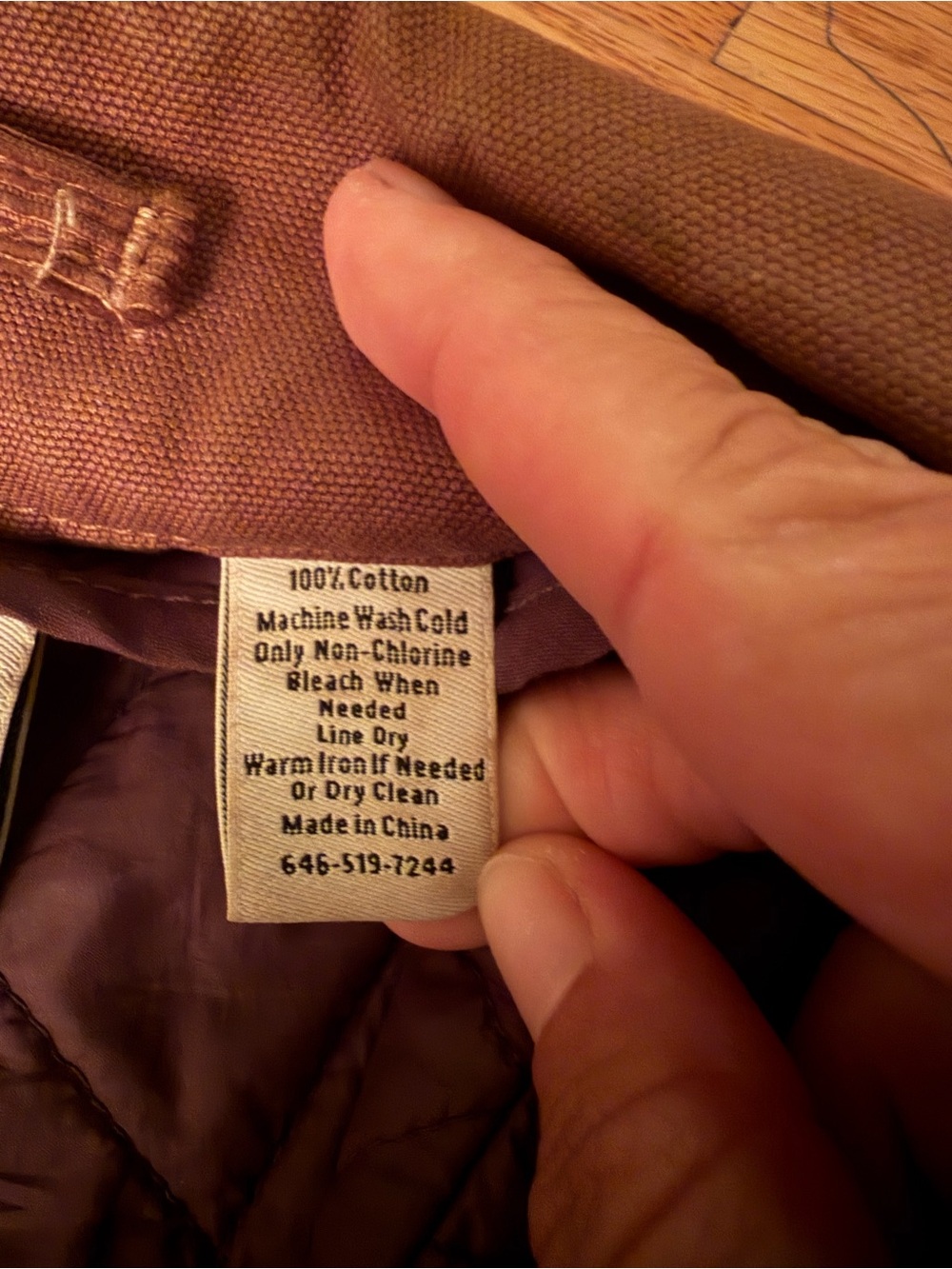 Jack Spade Brown Corduroy Field Jacket/Barn Coat - Picture 4 of 7